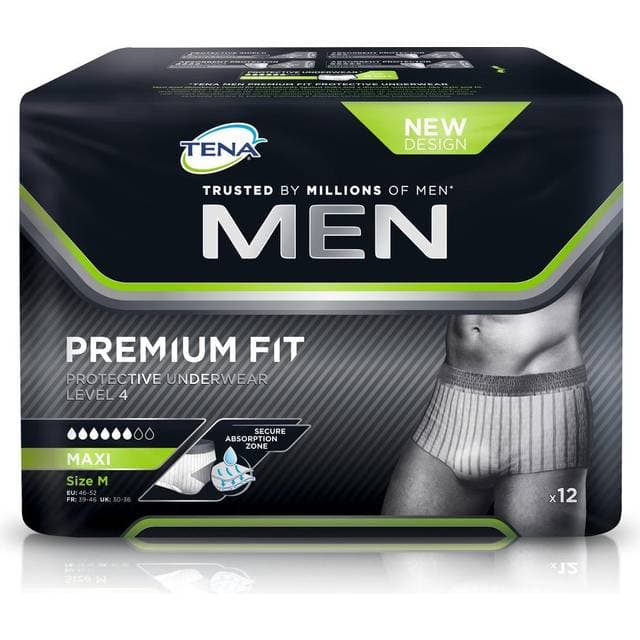 TENA Men Premium Fit Medium 12-pak