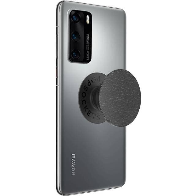 Popsockets PopGrip Vegan Leather Black