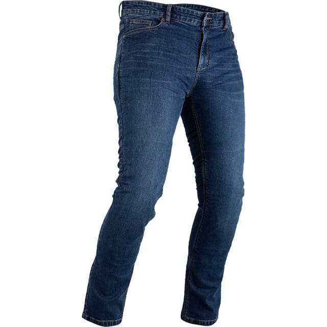 Rst Tapered Fit Motorcykel Jeans - Blå Herre