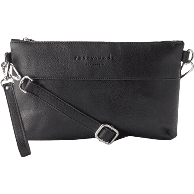 Rosemunde Clutch - Black/Silver