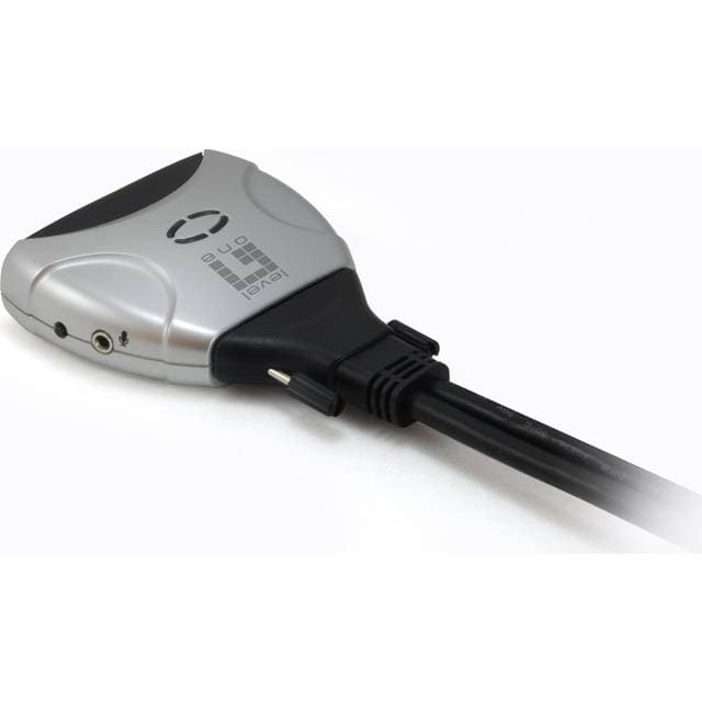 LevelOne KVM-0260 KVM audio-switch 2 porte
