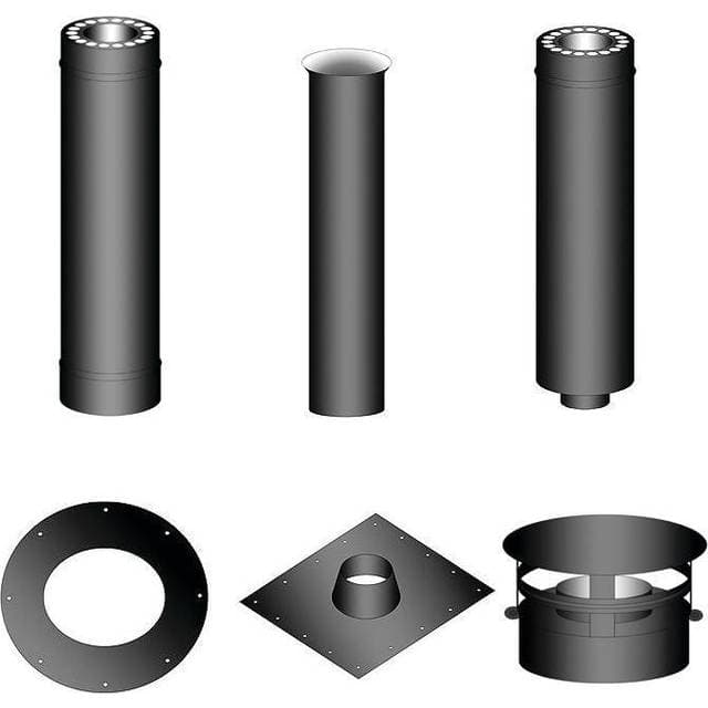 Venton Stålskorsten 3.5m