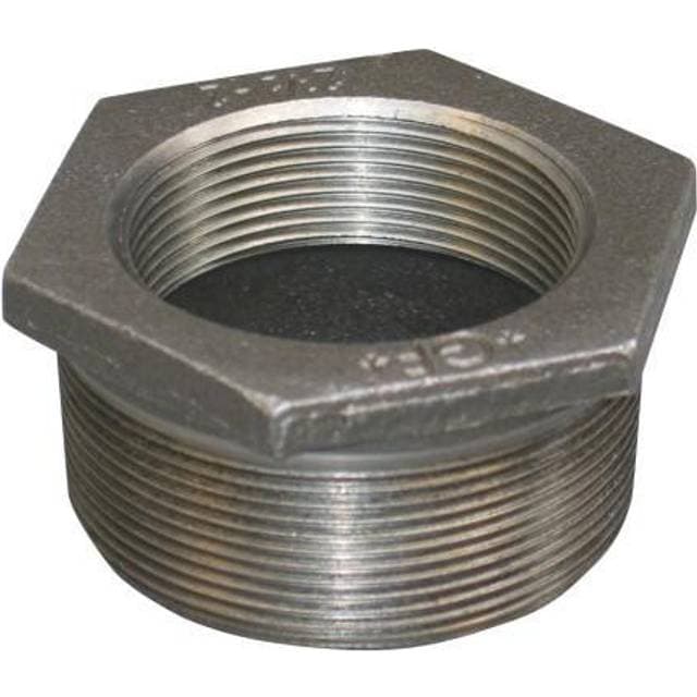 +GF+ Sort nippelmuffe 1/2" x 3/8"