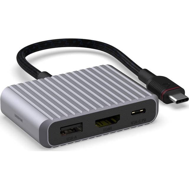 Unisynk 3 Port USB-C Hub V2