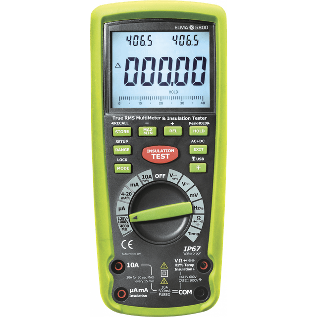 Elma 5800 IP67 isolationstester