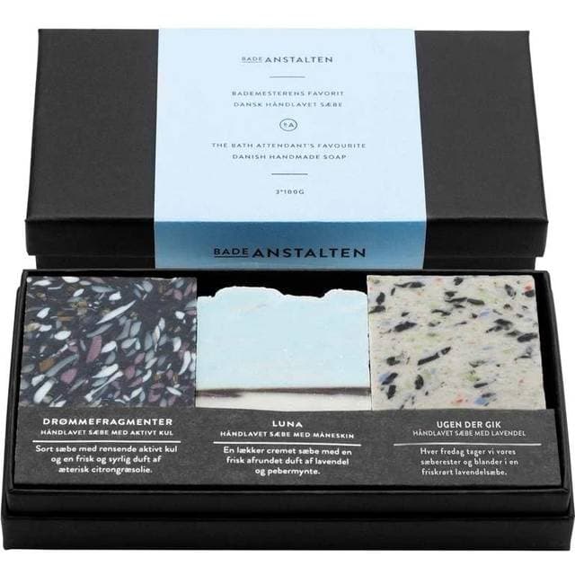 Badeanstalten Pure Pleasures Soap 3-pak