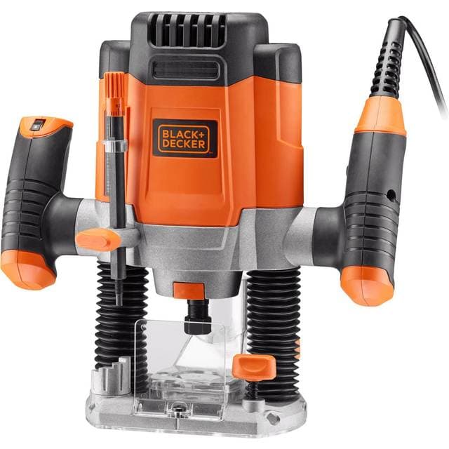 Black & Decker Overfræser KW1200EKA-QS; 1200 W