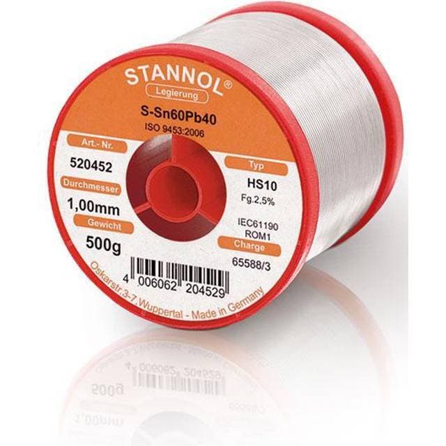 Weller loddetin 1,0 flus, 500