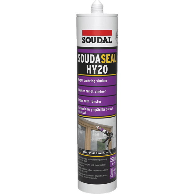 Soudal HY20 polymer-fugemasse 290ml 1stk