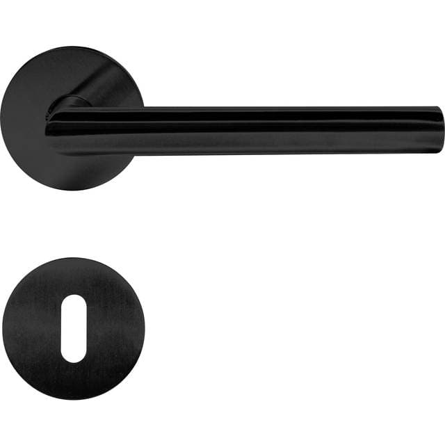 HOME It dørgreb V-greb matsort 2stk