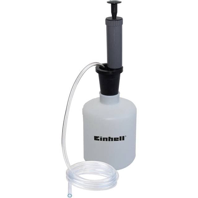 Einhell Sugepumpe olie benzin