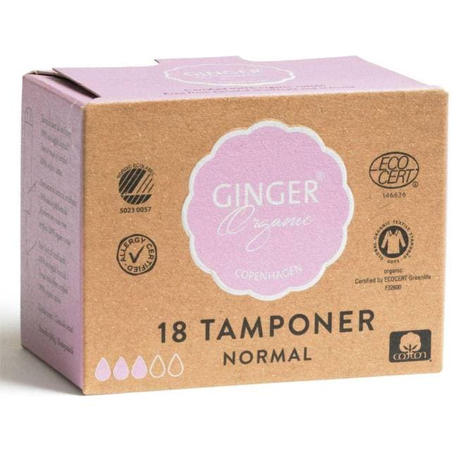 Ginger Organic Tampon Normal 18-pak