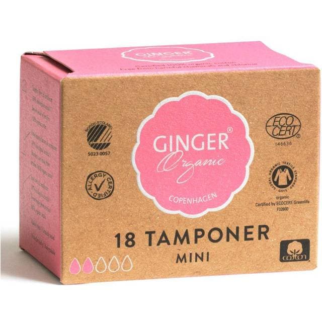 Ginger Organic Tampon Mini 18-pak
