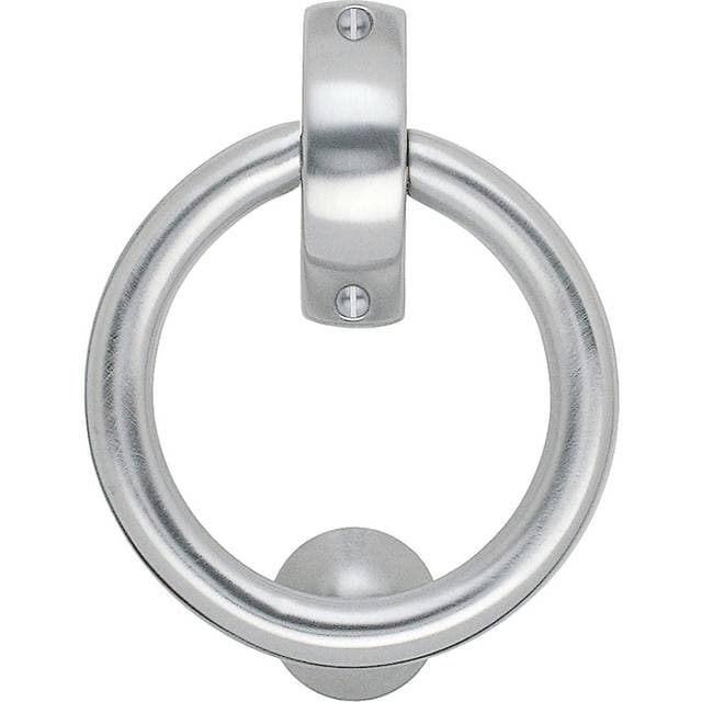 Beslagsboden Portklapp Borstad Krom 1stk