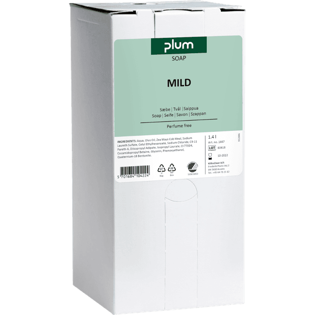 Plum Mild cremesæbe, 1,4 ltr.