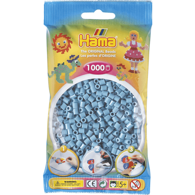 Hama Beads Midi - Turkis 1000stk.