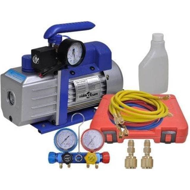 vidaXL Vakuumpumpe 1-trins grenrørsmåler