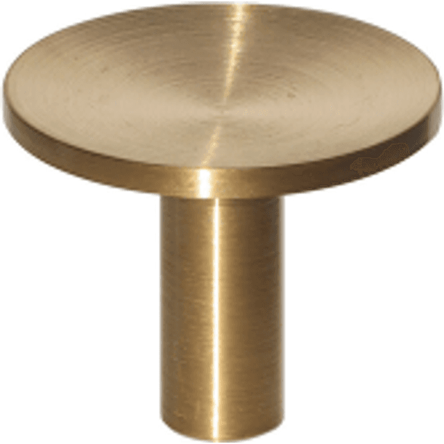 Gustavsberg greb, Ø28 messing 1stk