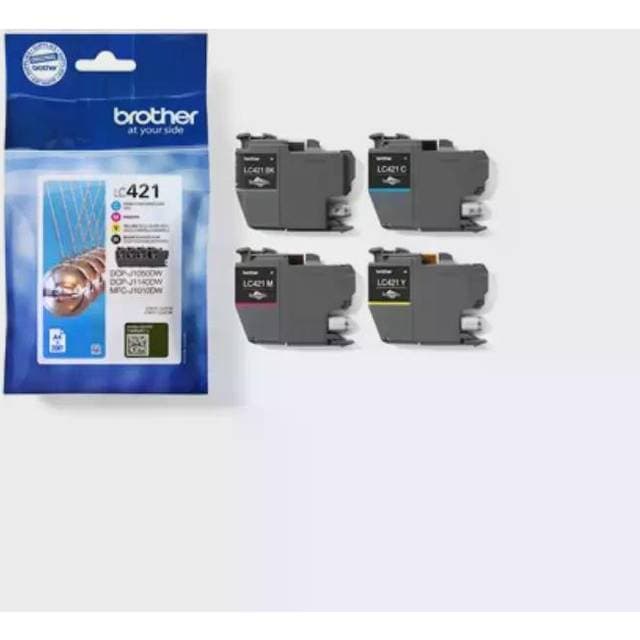 Brother LC421VAL 4pack Ink DR Security Tag