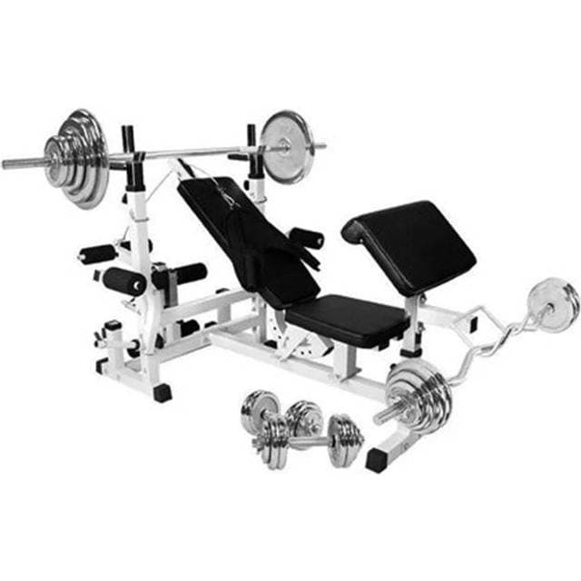 Gorilla Sports Multigym Chrome 108kg