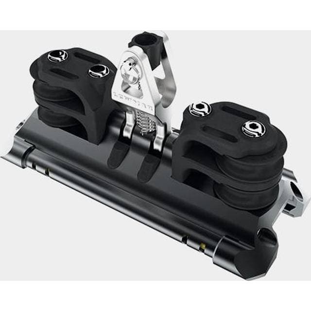 Lewmar NTR 1 Opstander 2x Remskive Sort