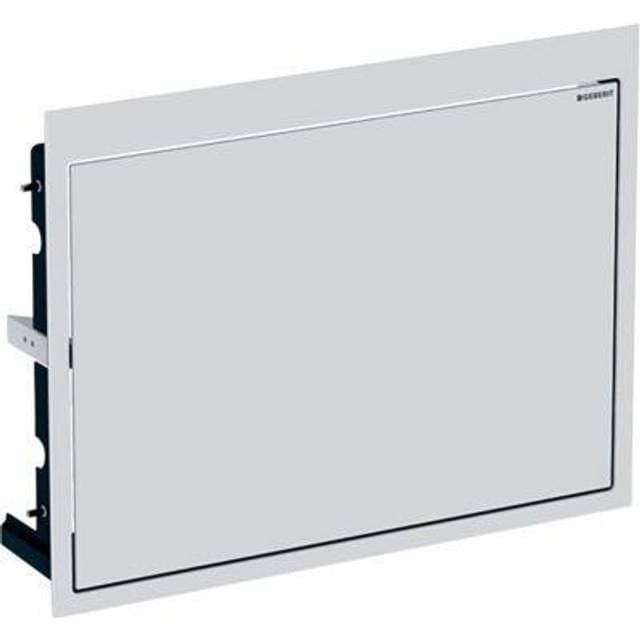 Geberit Låge med push sort plexi