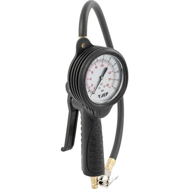 Tjep Pumpepistol, m/manometer 0-12 bar