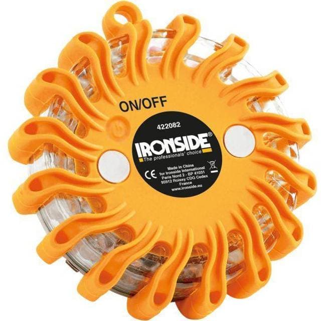 Ironside Advarselslampe Med CR123A Batteri