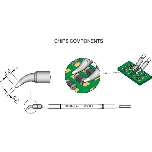 JBC JBC Tools C120004 Afloddespids 0.7 mm