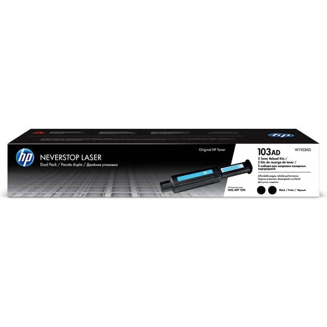 HP W1103AD 103AD 2-Pack Reload Kit