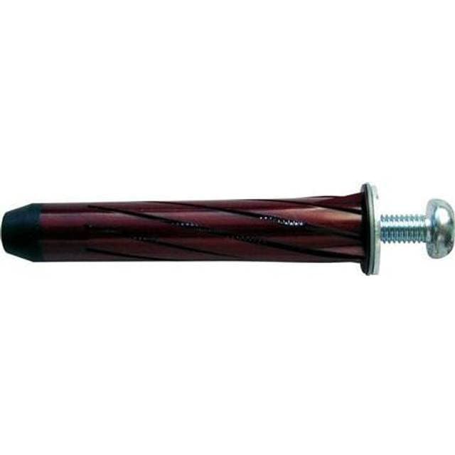 Expandet Plug rosett rød pan 90MM skrue 25