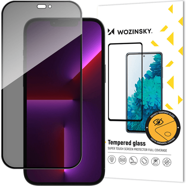 Wozinsky Privacy Glass for iPhone 14 Pro