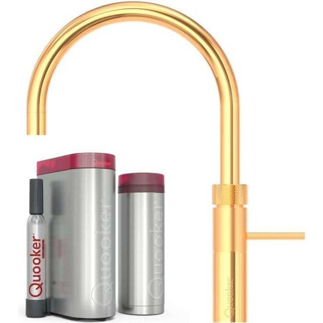 Quooker Fusion Round inkl. PRO3-B & CUBE Guld