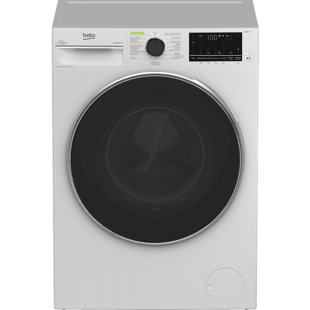 Beko B3DFT510442W Front Læsning Sort Hvid