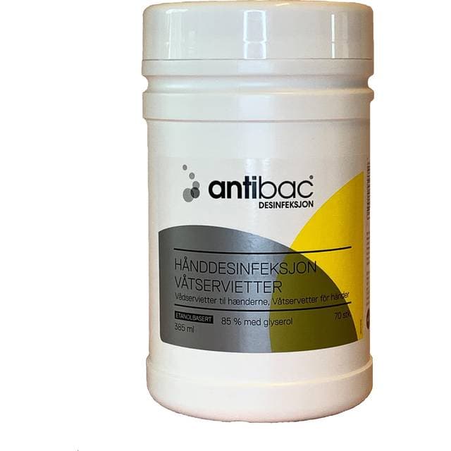 Antibac Hånddesinfektion 85% Wipes