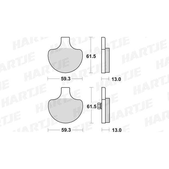 TRW TRW Bremseklodser MCB548