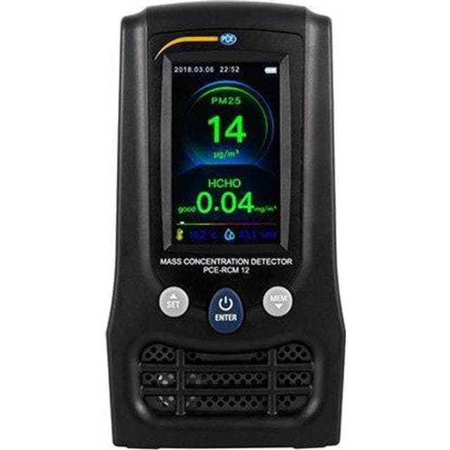 PCE Luftkvalitetsmåler TVOC PM2.5 PM10