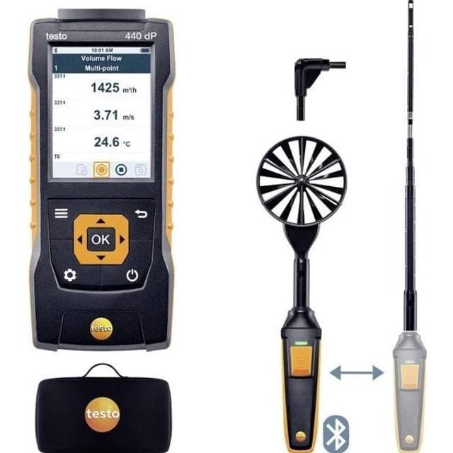Testo 440 Delta P Anemometer
