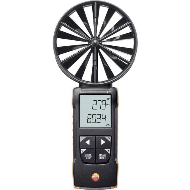 Testo 417-2 Anemometer 0.3 20 m/s