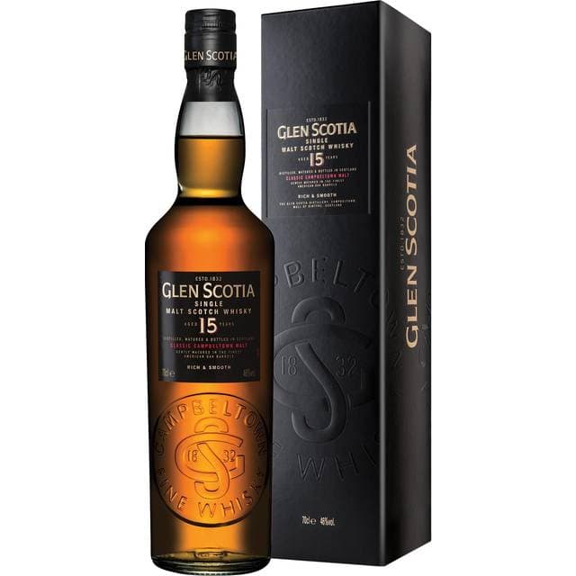 Glen Scotia 15 Year Old Whisky 46% 70 cl
