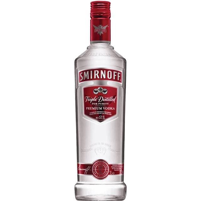 Smirnoff Vodka Red 37.5% 100 cl
