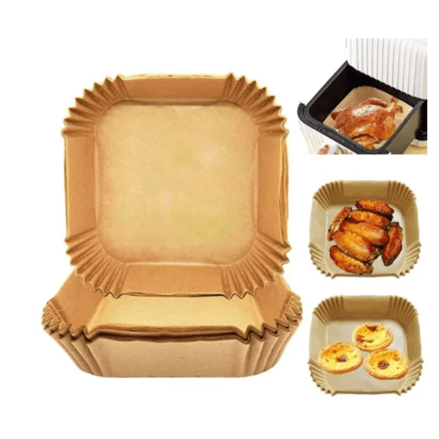 Megabilligt Square Air Fryer Paper