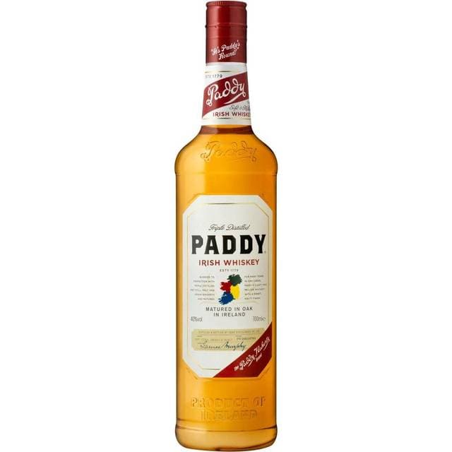 Paddy Irish Whiskey 40% 70 cl