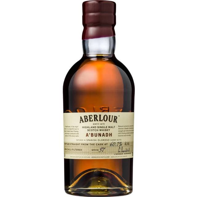 Aberlour A'Bunadh Scotch Whiskey 60.7% 70 cl