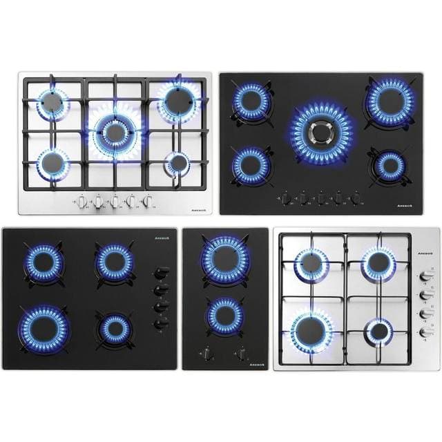 Arebos Gaskogeplade 30 cm 2 Brændere