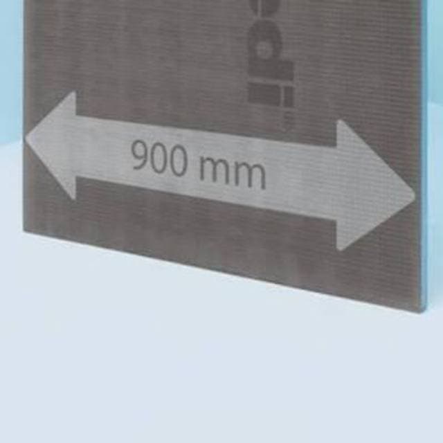 Wedi XL byggeplade 900 x 2500 x 12,5 mm