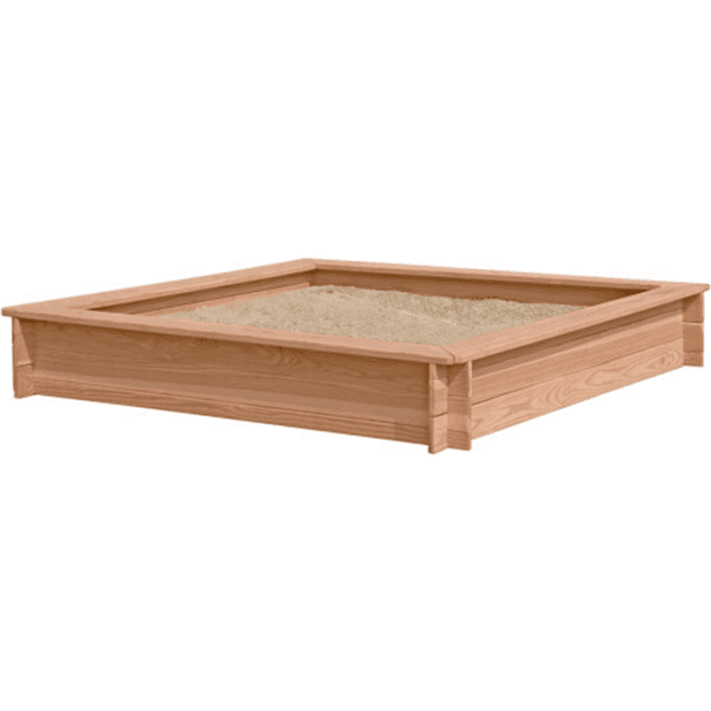 Nordic Play Active Sandbox Larch 150x150x25cm
