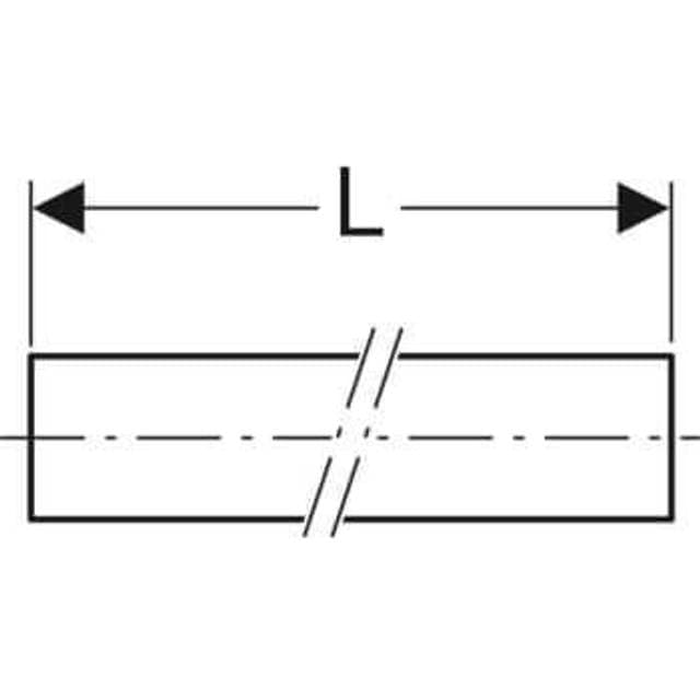 Geberit Rør FlowFit ML ø50mm 5 mtr