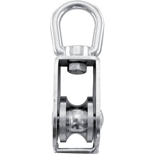 Seatec Enkelblok Rustfri 50mm