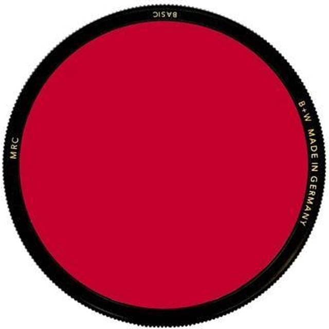 B+W Filter 72mm Rød Mørk MRC Basic